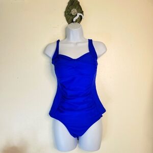 Blue tankini swimsuit 🩱 size small.   Two piece